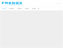Tablet Screenshot of frenox.com